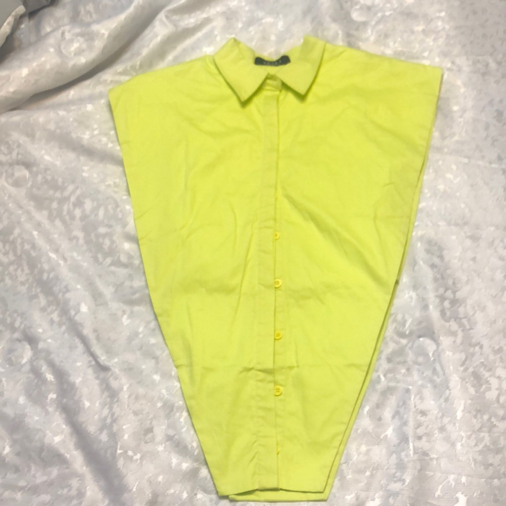 Akira lime green fashion top